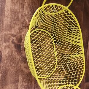 Yellow Mesh Basket